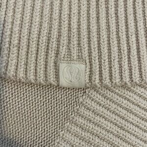 Lululemon Ribbed Knit Sweater - Beige